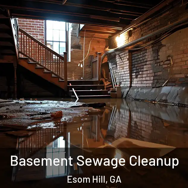  Basement Sewage Cleanup Esom Hill, GA