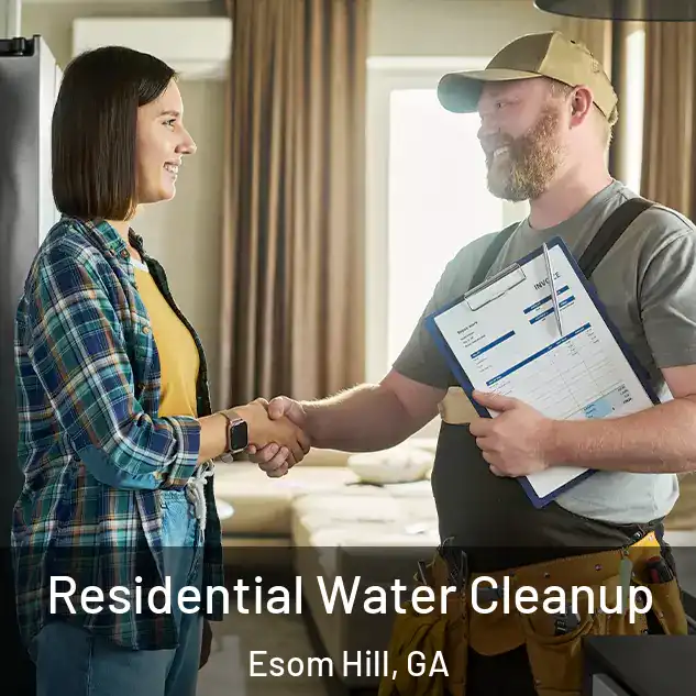  Residential Water Cleanup Esom Hill, GA